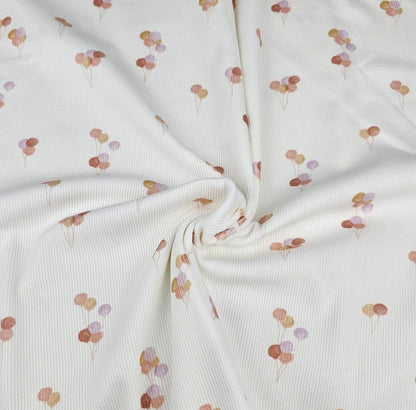 Rib Jersey Luftballons von Family Fabrics - elli&else