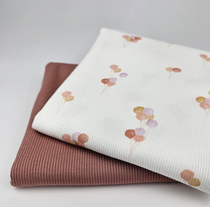 Rib Jersey Luftballons von Family Fabrics - elli&else