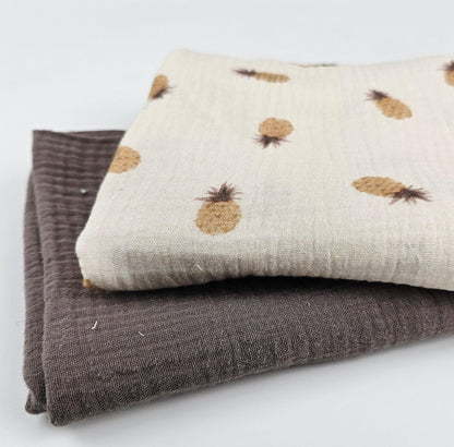 Musselin Ananas von Family Fabrics - elli&else